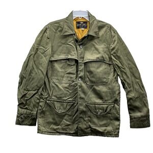 VTG Golden Fleece Military Coat Jacket Mens 42 Tall Workwear Tactical Chore Barn